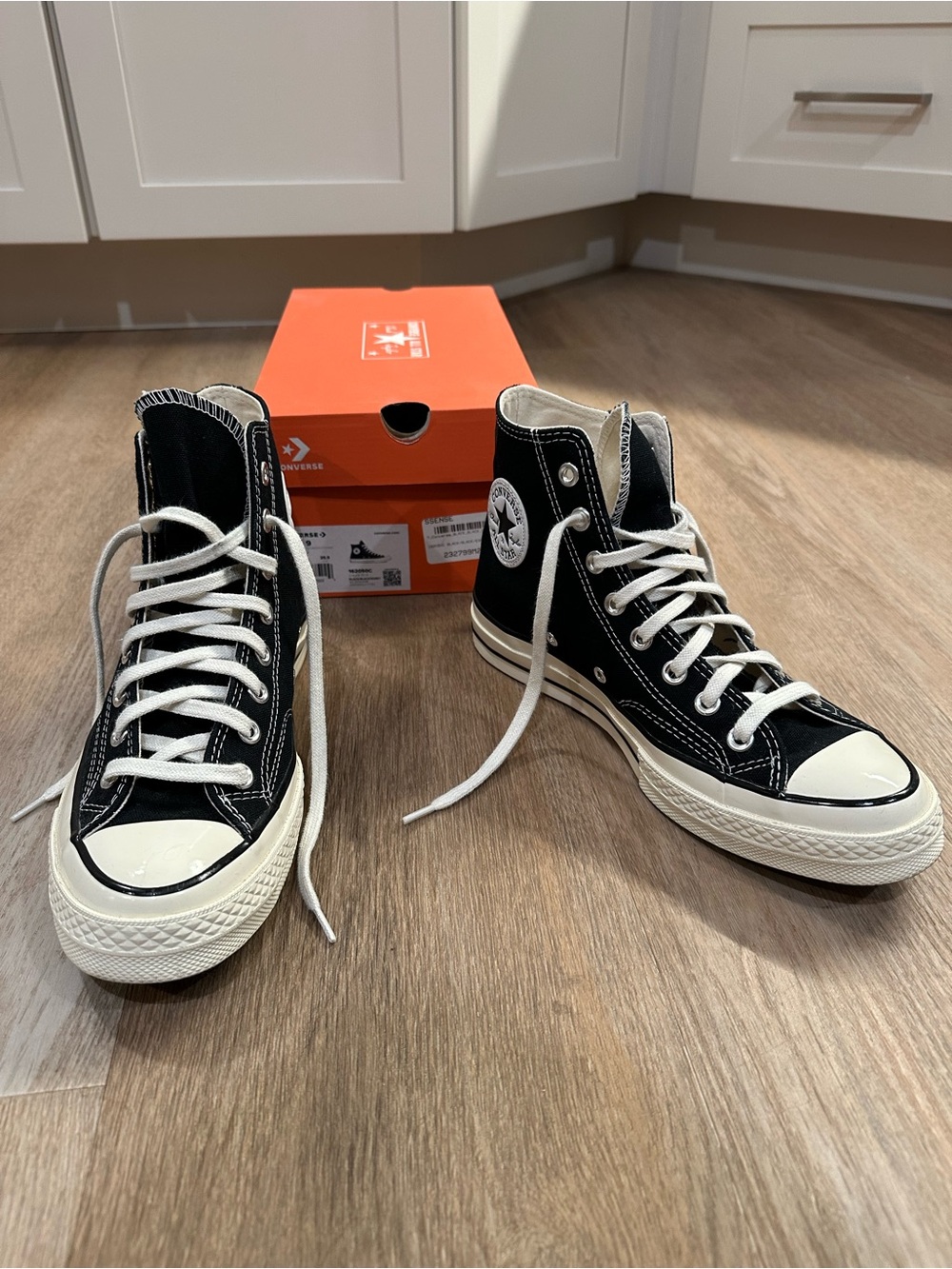 Converse Chuck 70 Canvas High Top Sneakers Black Unisex